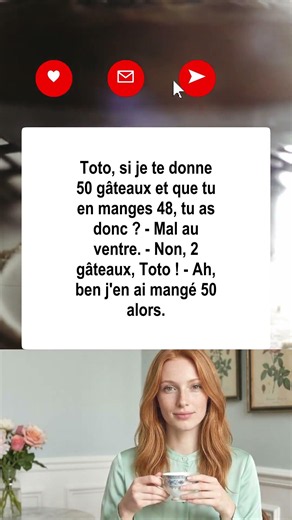 Toto mange tout 🍰🤣 #blagues #humour #comédie #rire #drôle #marrant #france #shorts #JoyeuseLouise