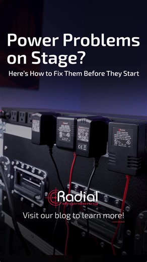 Worried about dirty power? Want to avoid sudden shocks during shows and sessions? Find out how to power up safely wherever the road takes you with products like our Power Conditioners. Record without compromise, preserve your performance, and, protect your gear. Hit the link in our bio to read the full blog! https://www.radialeng.com/blog/power-problems-on-stage #blogpost #radialpower #powerconditioner #radialengineering #prolive