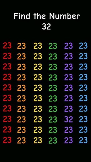 #find the Number 32# and don't forget to like and subscribe# 😉😁😉