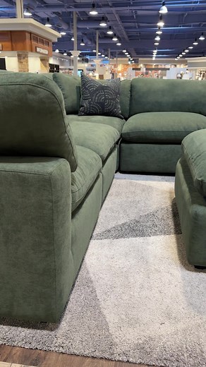 Forest Green Modular Sectional: Elevate Your Living Space