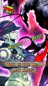 Beru vs Meruem: Asli Ant King Kaun he?👑#anime #viral