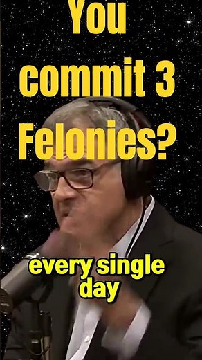 You Commit 3 Felonies a Day Without Knowing It – CIA Whistleblower