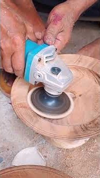 The Most Satisfying Woodturning Video You'll Watch Today #wood #woodscraft #woodworking