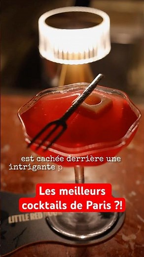Les meilleurs cocktails de Paris ? Little Red Door
