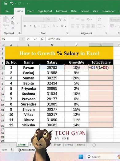 How to Calculate Salary Increments in Seconds ⏱️