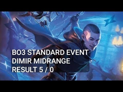 Top 600 Dimir Midrange | Traditional Standard Event | 5 / 0 | MTG Arena