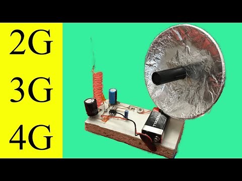 The mobile phone signal booster is easy and simple to manufacture by yourself