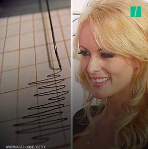 976K views · 886 reactions | Stormy Daniels took a polygraph that asked, “Did you have unprotected sex with Donald Trump?” Now, the results of that lie detector test have been released. | HuffPost | Facebook