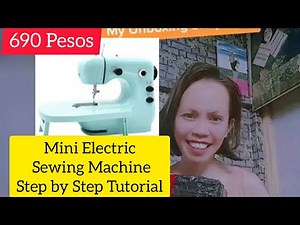 MINI SEWING MACHINE MODEL JYSM-301 STEP BY STEP TUTORIAL AND HONEST REVIEW
