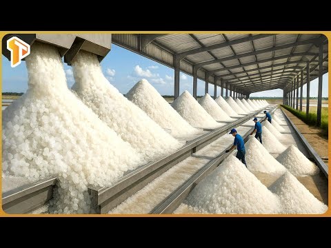 How Sea Salt Is Made – Massive Process Behind 280 Million Tons of Salt In Factory
