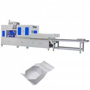 [Hot Item] Collapsible Box Making Machine 900-1000PCS/H Automatic Assembly Machine