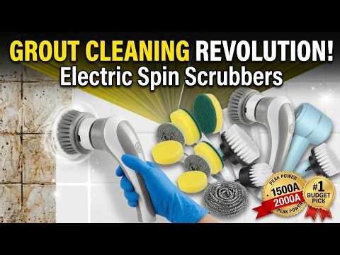 5 Best Electric Spin Scrubbers 2026