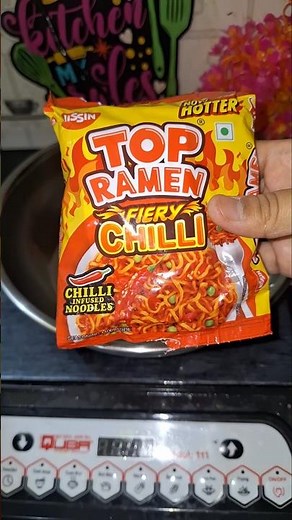 Nissin Top Ramen Feiry Cilli Instant Noodles 🍜 #koreanfood #noodles