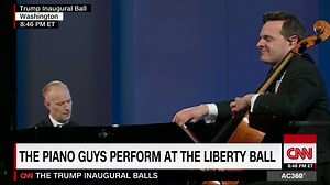 54K views · 751 reactions | The Piano Guys perform "Fight Song" during one of President Donald J. Trump's inaugural balls. Hillary Clinton's campaign used the song frequently on the campaign trail. cnn.it/inauguration | CNN Politics | Facebook