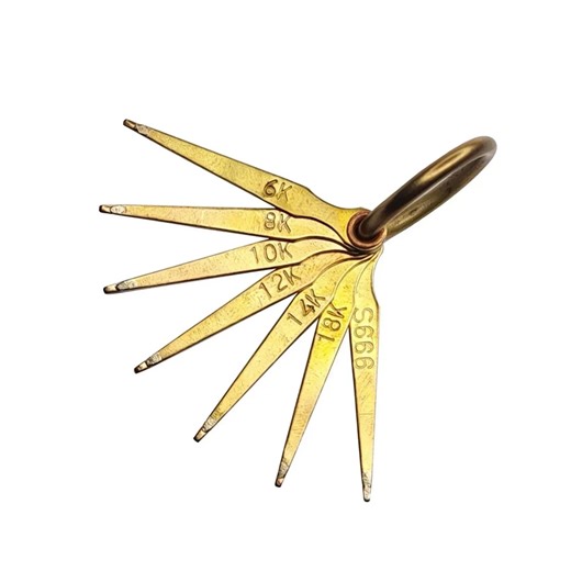 Gold Testing Needle With Set of 7 Needles Size 6k, 8k, 10k, 12k, 14k, 18k & 999S - Etsy