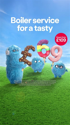 Treat yourself to a tasty deal this summer! Get a boiler service for £79, down from £109 or £69 if you sign up for a free British Gas Membership in the summer sale and an expert engineer will keep your home running smoothly. | British Gas | Facebook