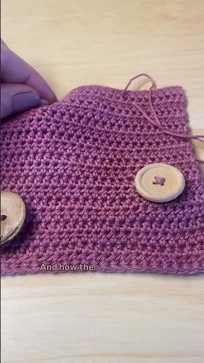 If you’ve ever wondered how to attach buttons to your crochet clothing I’ve got you covered in