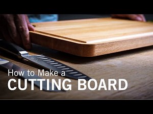 How to Make a Cutting Board | CNC Machine Woodworking