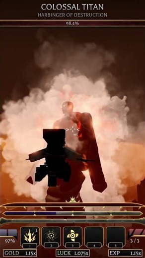 Fighting The COLOSSAL TITAN! #roblox #attackontitanrevolution