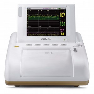 [Hot Item] Comen C11 Portable Jumper 12 Inch Color Screen Cardiotocograph Ctg Fetal Doppler Fetal Monitor with Twins
