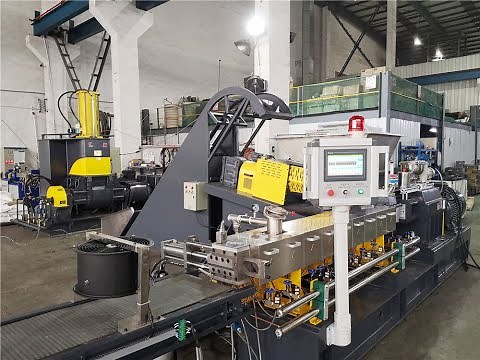 Kneader/Banbury Mixer + Twin/Double Screw Extruder for Carbon Black/Filler Masterbatch