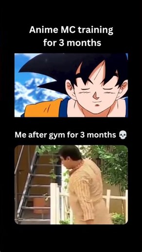 #shorts Training Arc Expectation vs Reality 💪 #anime