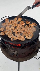 Chipotle Garlic Butter Shrimp | Over The Fire Cooking by Derek Wolf
