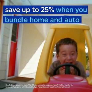 Some things just go together...like home and auto. And that’s a match made in savings. | Allstate