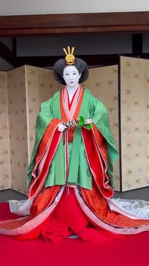 Heian-Era Kimono “Junihitoe” at Kyoto Imperial Palace | Elegant Japan 🇯🇵