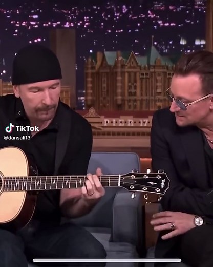 U2 Ordinary Love Live on Tonight Show