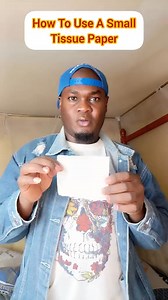 How To Use A Small Piece Of Tissue Paper | Anombi