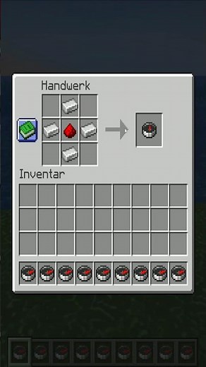 Minecraft Kompass Craften Tutorial