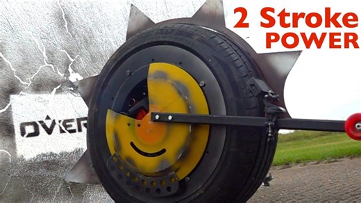 My epic rip-tire creation from a chainsaw