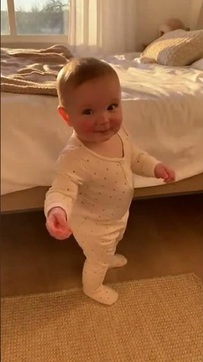 Tiny Victory: Baby’s First Walk & Pure Celebration 👶✨