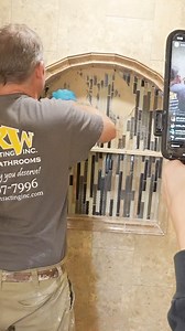 BUILD an Arch Shower Niche 🔥🔥 www.bathroomremodelingteacher.com #diy #tile #shower #homeimprovement #bathroomremodel #bathroomremodelingteacher LEARN to DIY | Bathroom Remodeling Teacher