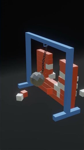 Wrecking Ball | Blender Physics Simulation
