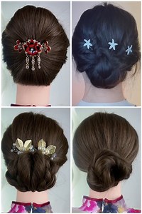 42K views · 3.3K reactions | Learn to Make Simple Bun Hairstyles in Easy Steps | DIY Hacks | Facebook