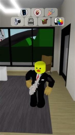 Sax Dax Playing Careless Whisper In Brookhaven #roblox #gaming #skit #saxophone #music #fypシ