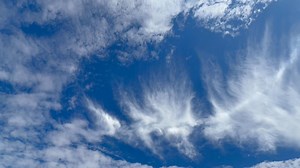 WOW!!!! a MASSIVE Fallstreak Hole “Punch Hole Cloud” is floating in the skies above Brandon, Manitoba at 12 noon! So RARE and so AMAZING to see!! 😍 ☁️ #MBwx #Manitoba #FallstreakHole #Weather #WeatherPhenomenon -Justin. 🤓 | The Weather Centre of Manitoba