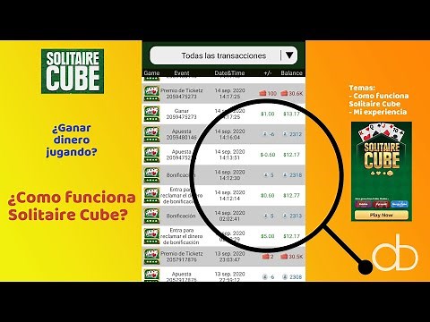 Ganar dinero jugando ¿Como funciona Solitaire Cube?