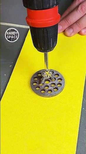 Meat Grinder Sieve Trick! Straighten It with a Key and Glass!