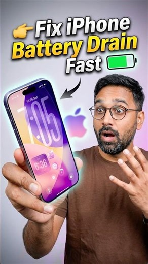iPhone Battery Drain Fix 🔋 Boost Battery Life Instantly!