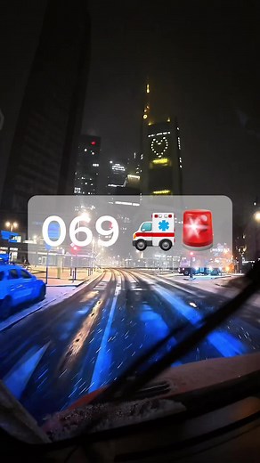Sicherheit im 069: Rettungsdienst in Frankfurt