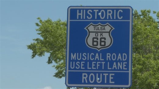 Route 66 musical bridge delights drivers