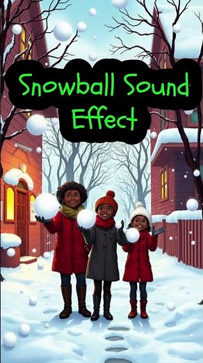 Snowball Sound Effect – Perfect Crunchy Winter Impact Audio