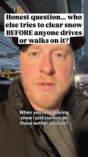 Do You Clear Snow Before Anyone Touches It? ❄️😂