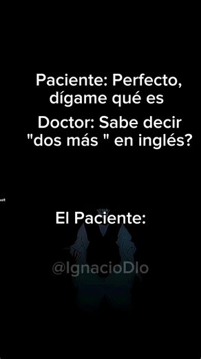 Significado de 'Dos Más' en Inglés con Gojo