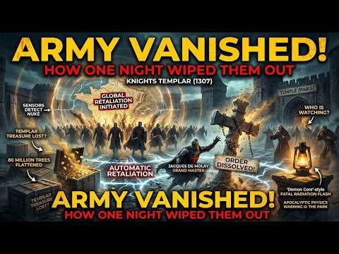 How the World's Most Powerful Army Vanished in One Night? Knights Templar (1307)