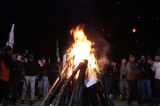 Newroz flames light up Rojava