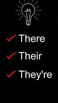 The Mystery of "There, Their, and They're" Solved!